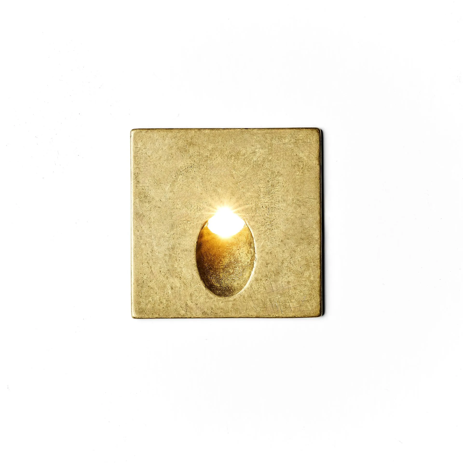 Step In Wall, solid brass, photo 3